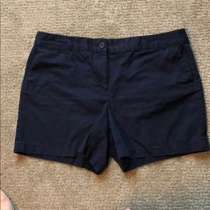 Loft navy shorts